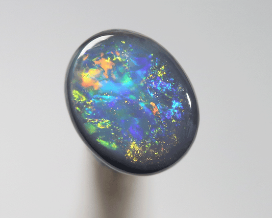 0.87 ct black opal