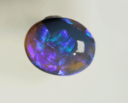 0.8 ct Black Crystal Opal